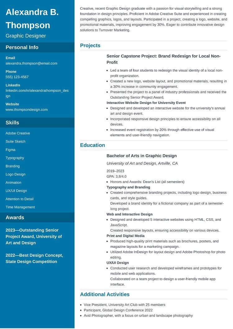 Resume Template 4